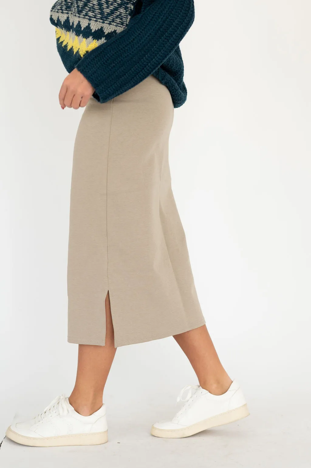 Spencer Skirt in Taupe