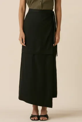 The Convertible Wrap Midi Skirt