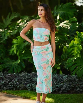 The Hawaii - Mesh Midi Skirt