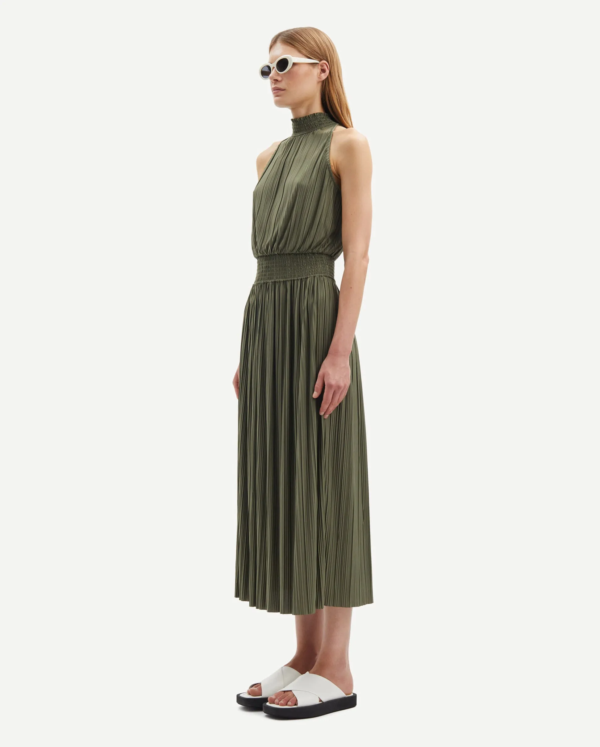 UMA DRESS 10167 / DUSTY OLIVE