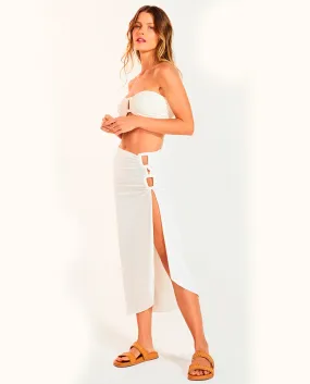 White Sand Midi Skirt