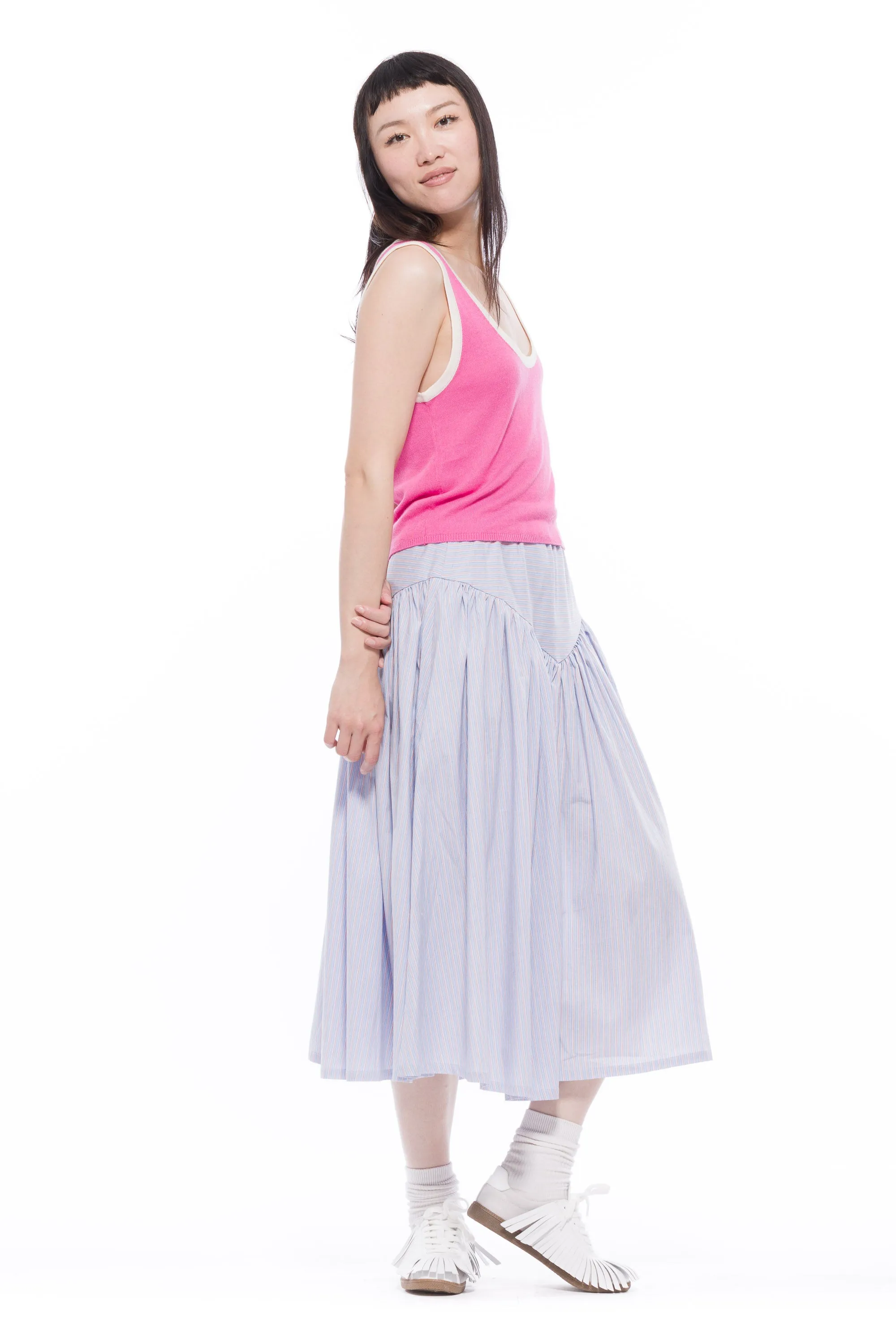 Zadie Yoke Skirt