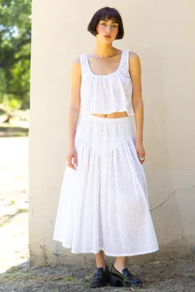 Zadie Yoke Skirt