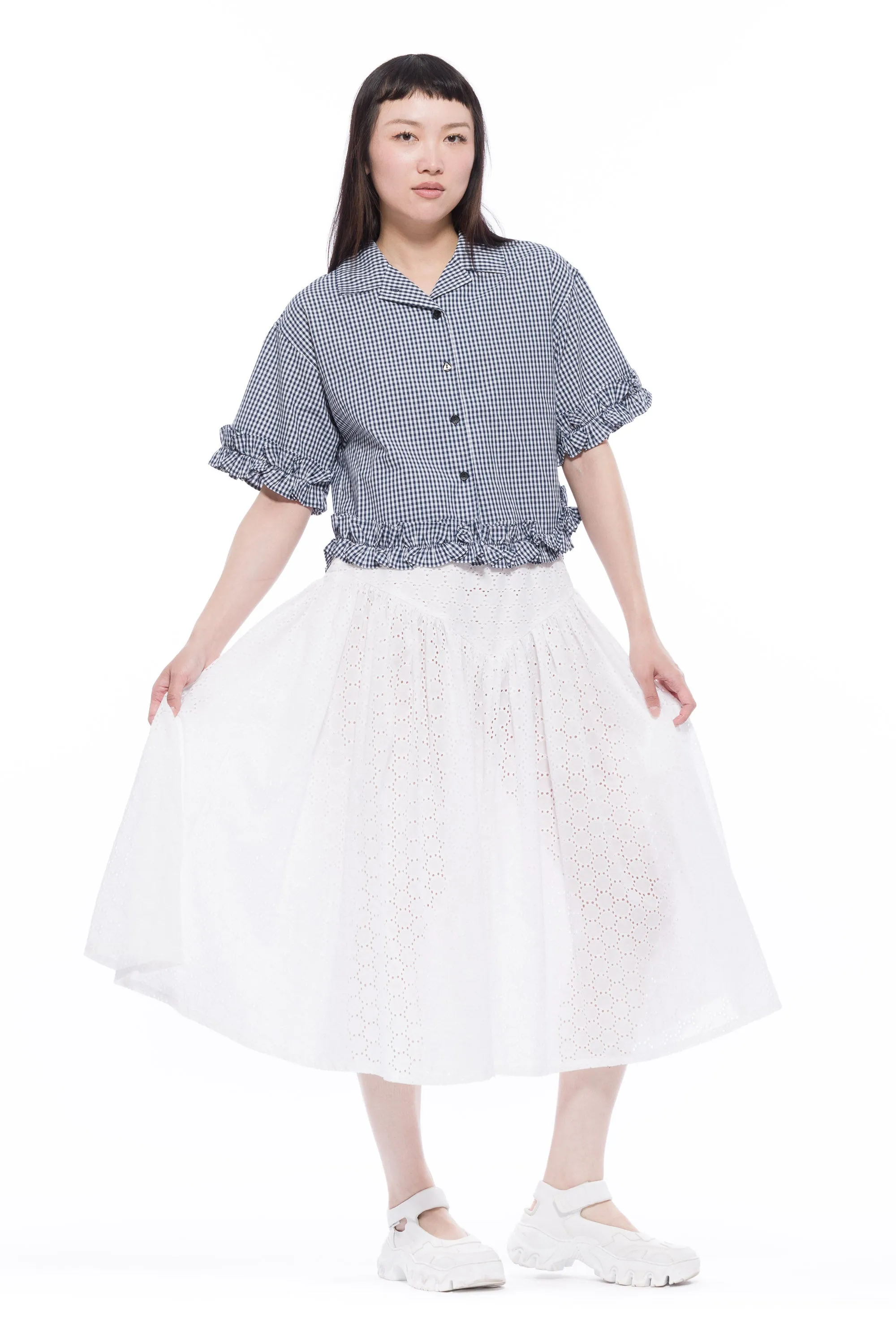 Zadie Yoke Skirt